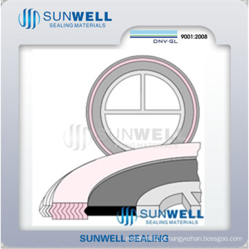 Junta de Ferida Espiral para Permutadores de Calor Sunwell 620